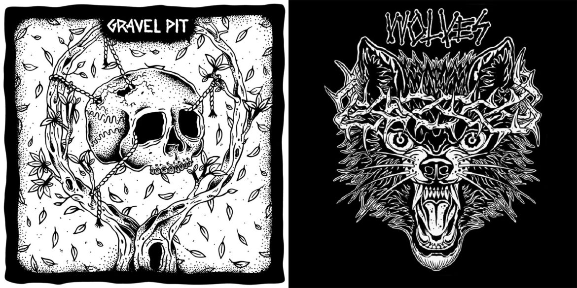Gravel Pit/ Wolves