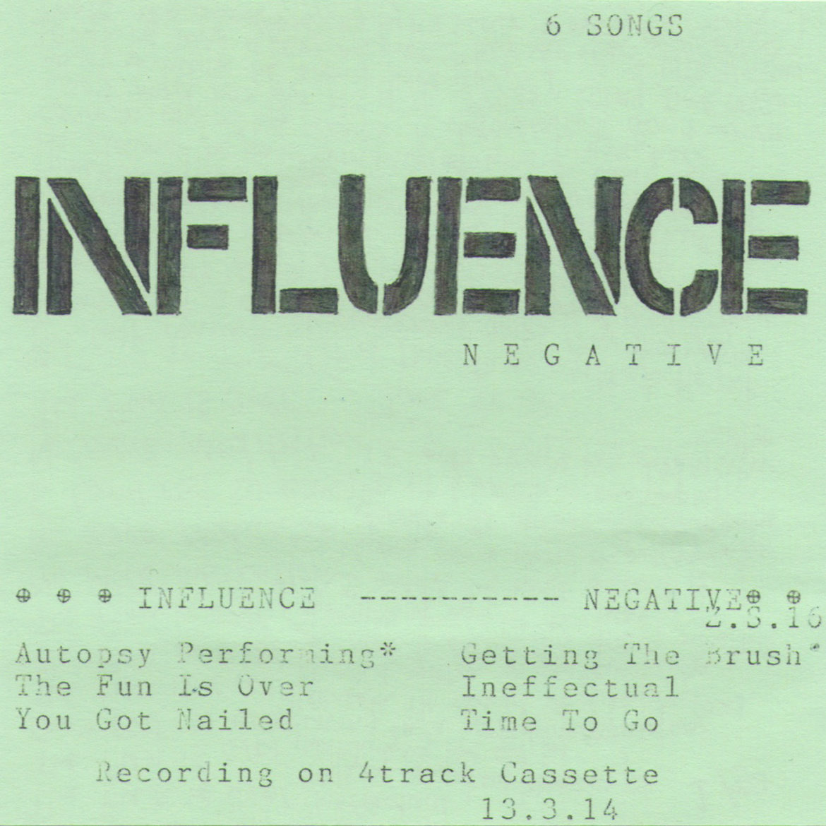Influence: Negative