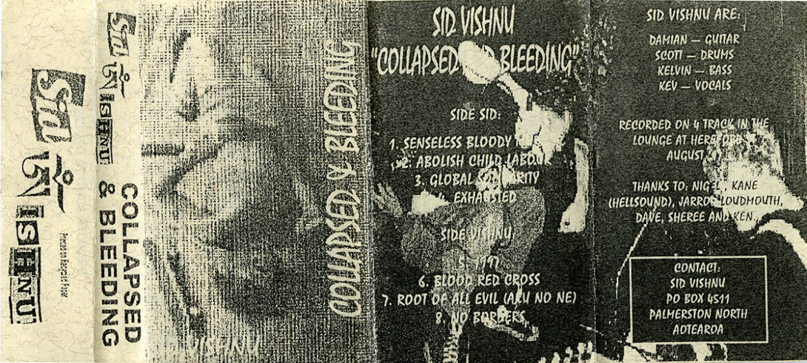 Sid Vishnu: Collapsed and Bleeding