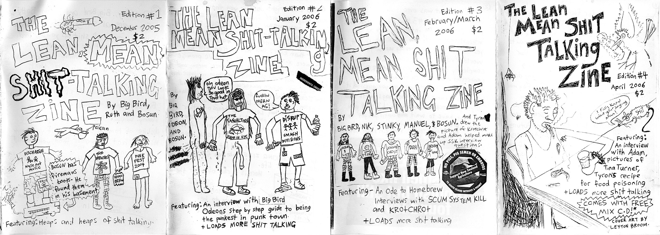 The Lean, Mean Shit-Talking Zine